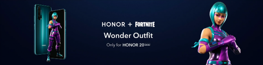 скин wonder от Honor в Фортнайт