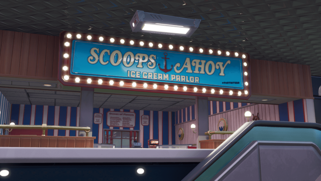 Scoop's Ahoy в фортнайт