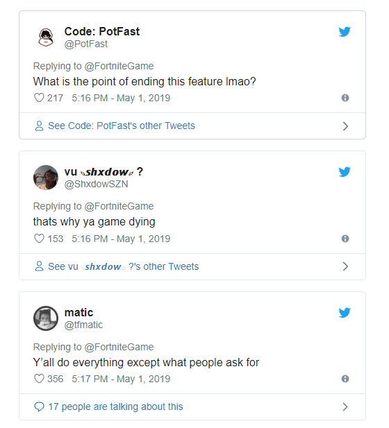 твиттер фортнайт