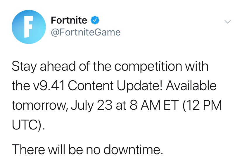 когда выйдет обновление v9.40