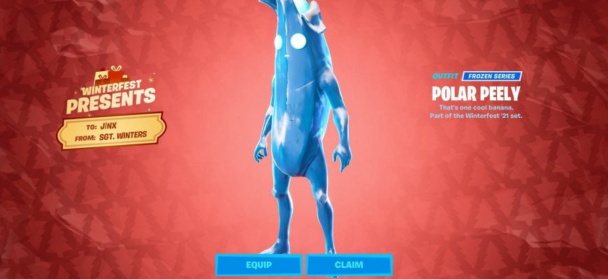 баг на получение скина ледяного банана