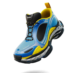 Balenciaga Triple S.2 'Blue/White/Yellow'