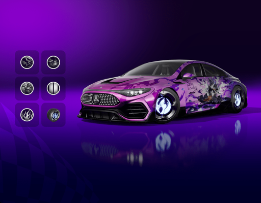Набор Mercedes-Benz + Solo Leveling:ARISE