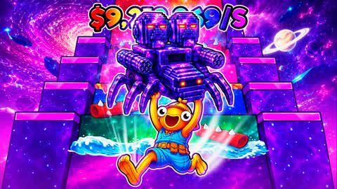 Остров GO UP FOR BRAINROTS в Фортнайт