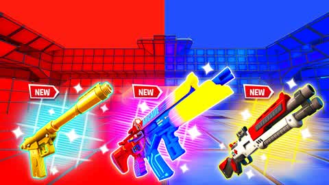 Остров SUPER RED VS BLUE в Фортнайт