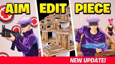 Остров 🎯EDIT AIM PIECE PRACTICE & MECHANICS в Фортнайт
