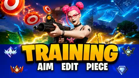 Остров 🎯 Aim Training Edit Treino de mira 1v1 в Фортнайт