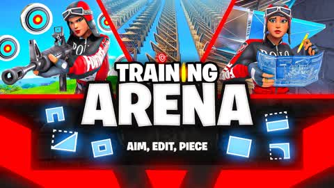 Остров TRAINING ARENA 🎯 AIM EDIT PIECE [KATOO] в Фортнайт