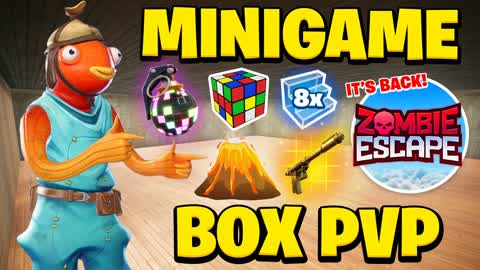 Остров MINIGAME BOX PVP 📦 100+ Minigames 👑 в Фортнайт