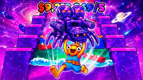 Остров GO UP FOR BRAINROTS в Фортнайт