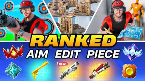 Остров Ranked Aim Edit Piece 1v1 Practice 🎯 в Фортнайт